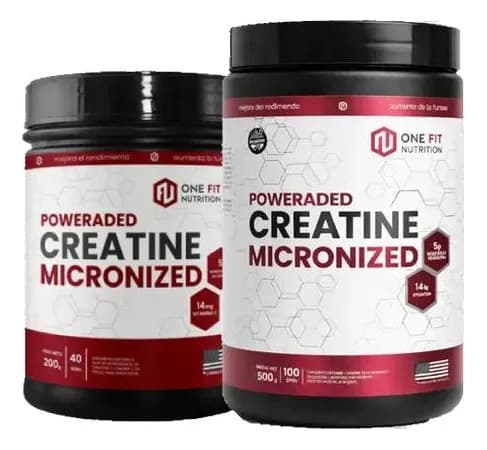 One Fit Combo Creatina 200g + 500g · Sin Sabor