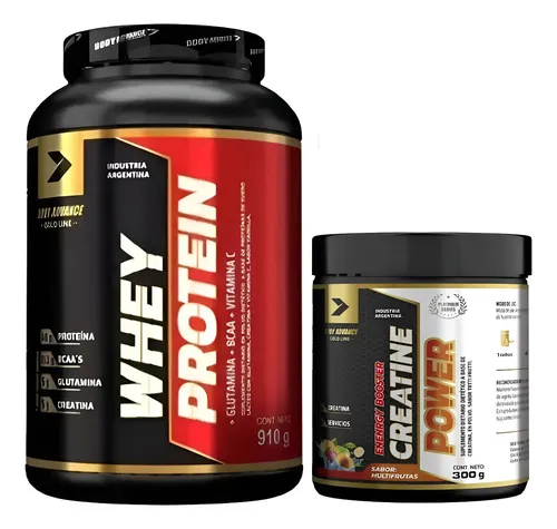 COMBO: Whey Protein 907g + Creatina Power